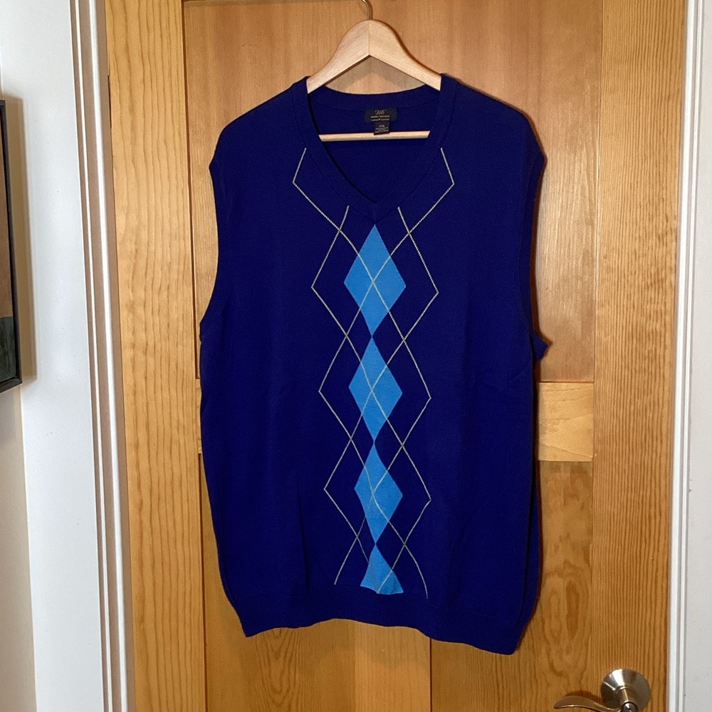Brooks Bros. Argyle Sweater Vest - XXL